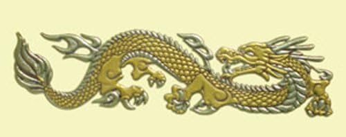 Hotsuma Japanese Art Makie Decoration Sticker (Golden Dragon)