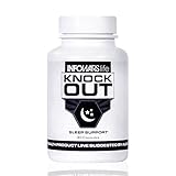 Infowars Life - Knockout Sleep Support (30 Capsules) - Natural Sleep Aid with Melatonin, Valerian, Chamomile & More to Fall Asleep Faster & Stay Asleep