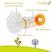Vivélle Pediatric Inhaler Spacer with Soft Silicone Mask - Safety Sealed Spacer for MDI Inhaler Children 2-13 Years Old - Asthma Inhaler Spacer for Kids Using Puffer CE Approved Latex & BPA Free