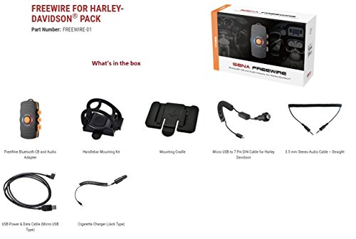 Sena FreeWire Bluetooth CB and Audio Adapter for Harley Davidson Motorcycle Communication System