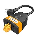 Outdoor Smart Plug, Works with Apple