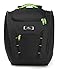 High Sierra Deluxe Trapezoid Boot Bag, Black/Zest, One Size