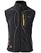 H2H Mens Active Athletic Fleece Vest With Zipper Pockets