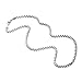 KissYan Stainless Steel 1mm to 3 mm Box Necklace 14 Inches to 36 Inches (2.0 mm/20 inches)