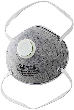 Reusable Smart Electric ɴ-9-5 Face Ma sk with Activated Carbon Filter, Automatic Air-Purifying Supply with 1PCS for PM2.5 Anti-Pollution