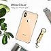 CASEKOO iPhone Xs Case Only, Crystal Clear Protective Soft TPU [Shock Absorption] Slim Transparent Cover for iPhone Xs 5.8 inch (2018) - Full Clear