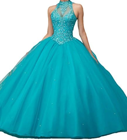 Jurong Women's Strapless Beads Bow Tie Teal Carpet Ball Quinceanera Dresses 2 US Teal