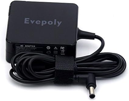 Evepoly 65w 19.5V 3.9A AC Laptop Replacement Adapter Charger for Sony Vaio PCG-FR Series, Compatible With 6.5x4.4mm Jack …