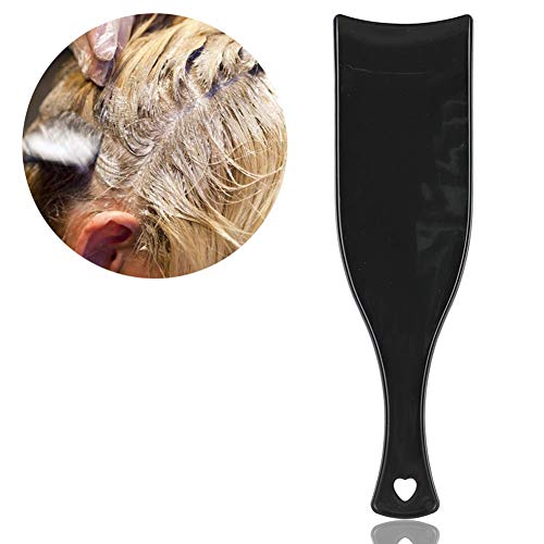 Hair Coloring Dyeing Board,Black Plastic Hair Dye Highlights Bleach Coloring Brush Comb Anti-Static Hair Tools for Professional Hairdressing Hair Dye and Salon Uses