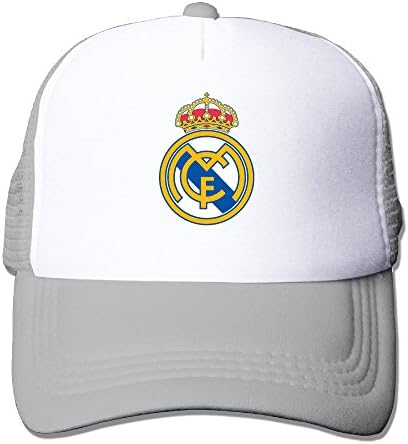 Unisex Real Madrid C.F Football Logo Snapback Hats Mesh Cap