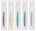NIMBUS Extra Soft Toothbrushes (Compact Head), Periodontist Design Tapered Bristles for Sensitive Teeth and Receding Gums, Individually Wrapped Plaque Remover Travel Toothbrush (10 Pack, Colors Vary)
