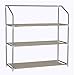 Home-Like 11 Drawer Storage Organizer,Muti-Bin Toy Organizer, 3 Tier Metal Shelves with 11 Removable Fabric Bins, DIY Multi-Purpose Storage Chest Suit for Home Office Bedroom Playroom, Green