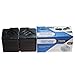 ZHENXI Adjustable Bed Riser Furniture Lift Bed Frame Risers Create Under Bed Storage Heavy Duty Set of 8 (1x4x4) Black Color