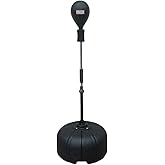 Ringside Cobra Reflex Boxing Punching Bag (New Version), Freestanding Foam-Filled Punching Bag Stand with Rapid-Rebound Spring, Ideal for Boxing, MMA, Muay Thai, and More, Adjustable Height, 60"–84"