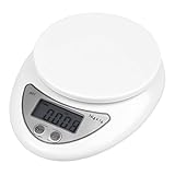 QUN FENG Multi-function Digital Electronic Kitchen Scale, 11lb Capacity by 0.1oz
