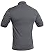 Military Moisture Wicking T-Shirt - Tactical Training Outdoor - Polartec Delta - Frogman Line by 281Z (Graphite, Medium)