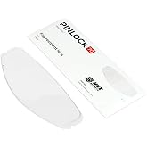 Hax Helmets Force Series Pinlock Fog-Resistant Lens P70-DKS452 MAX Vision | Plastic, Dry Hydrophilic, Silicone Seal, Easy Install