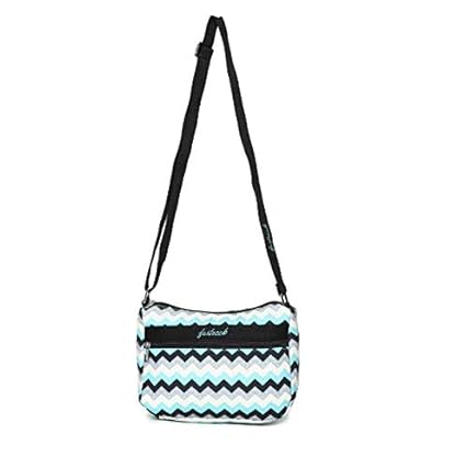 Fastrack Multicolour Polyester Canvas Sling Bag for Women A0565CMC01