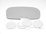 02-05 Honda Civic (Hatchback Only) Si, Right Passenger Convex Mirror Glass Lens W/o Backing Plate Comes with Adhesive, USA (Does Not Fit the Sedan, Coupe, or Hybrid)