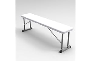 New Home Era 3ft Plastic Folding Bench for Kids, Pack of 2