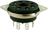 Vacuum Tube Socket, 8 Pin / Octal, Bottom Chassis Mount