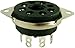 Vacuum Tube Socket, 8 Pin / Octal, Bottom Chassis Mount