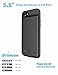 iPhone Battery Charging Case for iPhone 8 Plus/7 Plus/6 Plus/6s Plus Battery Case with Lightning Port,Ultra Slim Protective iPhone 8Plus/7Plus Charging Case with Magnetic Stand Function(Black)