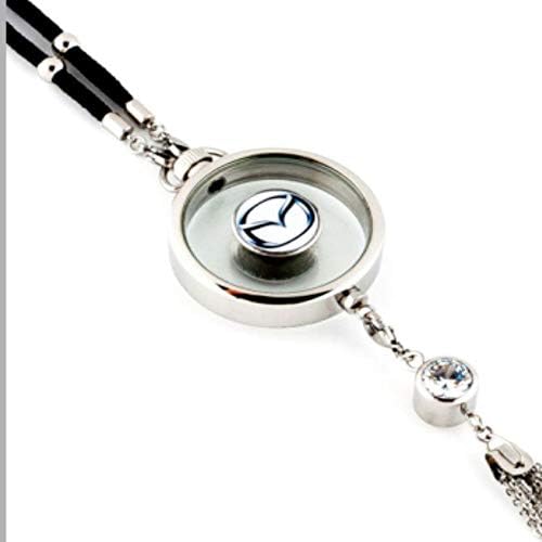 Fitracker Car logo Perfume Air Freshener Rearview Mirror Perfume Pendant With Gift Box