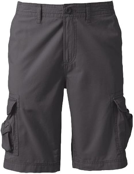 kohls mens black shorts