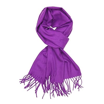 Achillea Soft & Warm Solid Color Cashmere Feel Winter Scarf Unisex Achillea Soft & Warm Solid Color Cashmere Feel Winter Scarf Unisex