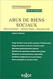 Image de Abus de biens sociaux : Prévention - Détection - Poursuite
