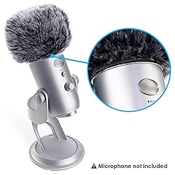 Windscreen Muff and Foam for Blue Yeti, Blue Yeti