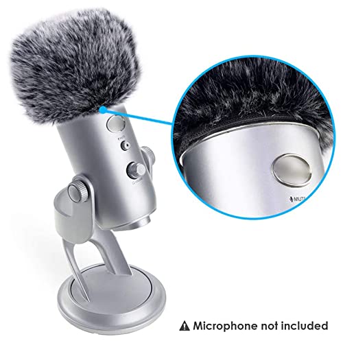 SUNMON Windscreen Muff and Foam for Blue Yeti, Blue Yeti Pro USB