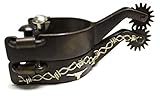 Kids Antique Barbwire Steer Head Western Spurs