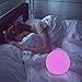 SHYMERY Floating Pool Lights,2019 Upgrade 3.2-inch RGB Color Changing LED Pool Balls with Remote Control, IP65 Waterproof Bath Toys, Perfect for Pool Swimming,Pond Decoration,Pack of 6