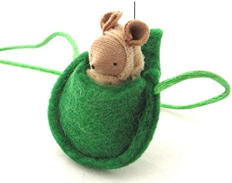 Tan Mouse Necklace