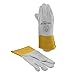 John Tillman & Co 25BM Medium Pearl Split Deerskin Uniform Leather Welders Gloves