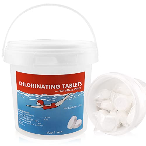 2 Lb Chlorinating Tablets, 1 Inch Pool Chlorine Tablets, 2 Lb