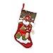 WOBOX Christmas Stockings Christmas Decor Santa Claus Snowman 18 Inch Length 2pcs