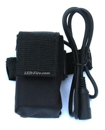 Ersatz Akku Li-Ion 4,4Ah (4*18650 Akku) + Tasche für Magicshine.eu - bikelight.eu - LED-Fire.com und andere LED-Lampen mit 7,