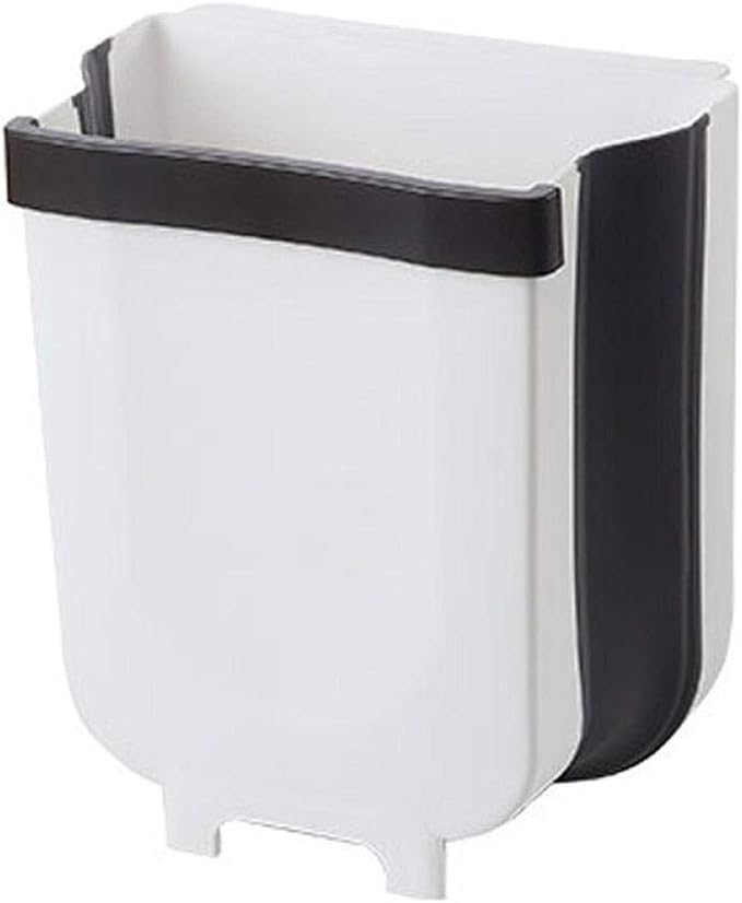 Cubo De Basura Colgante Bote De Basura Doblado Cocina Contenedor De