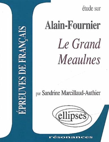 Étude sur Alain-Fournier, 