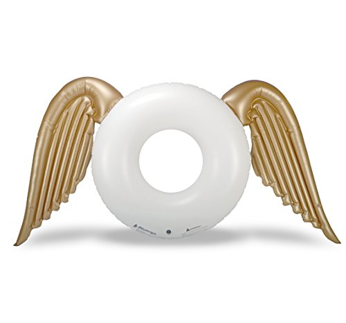 Mimosa Inc Angel Wings Inflatable Premium Quality Giant Round Tube Pool Float