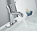 Greenspring Chrome Bathroom Faucet Sink Single Handle Lavatory Vanity Basin Mixer Tap One Hole Supply Line Long Spout Lead-Free