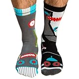 Men's Pals Socks Robot and Robot Mens Socks