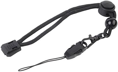 Tactical Military Paracord Strap Lanyard Neck Strap with Push Button For Flashlight Keys Knife Badges &amp; IDs,Camera Phone MP3s, Whistle, USB drives, etc Black