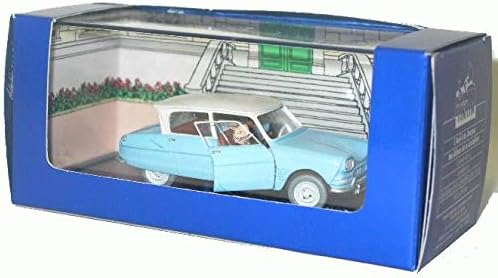 Tintin Model Car Castafiore Emerald Citroen Ami 6 Professor Calculus