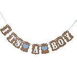 Tinksky HEART Paper Garland Bunting Banner Rustic Christening Baby Shower Garland Decoration Birthday Party Favors
