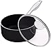 Utopia Kitchen Saucepan - 2 Quart - 18/10 Stainless Steel Handle - with Cover - 18 x 9 cm - Multipurpose Use for Home Kitchen or Restaurant