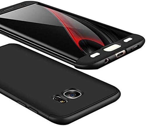 Adamark Galaxy S6/S6 Edge Case Cover 360 Degree Protection 3 in 1 Slim Shockproof Full Body Coverage Protective Case For Samsung Galaxy S6/S6 Edge